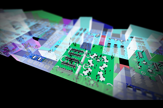 アルゴリズムによって生成されたワークプレイス