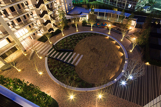 リビングサークル全景