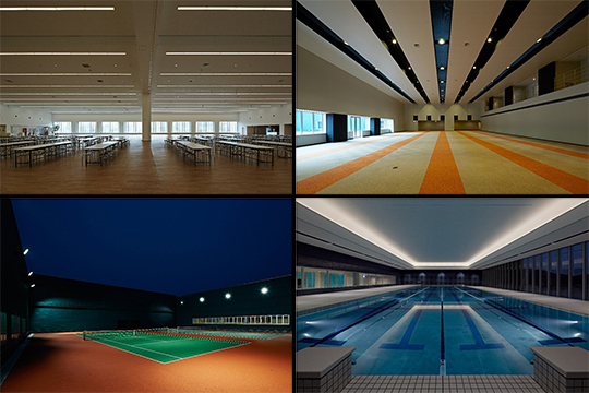 福利厚生エリア　©鳥村鋼一