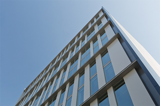 ECP・AW・PCによる北面外装ディテール　©株式会社 伸和