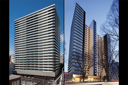 シャープでシンボリックなファサード　©川澄・小林研二写真事務所