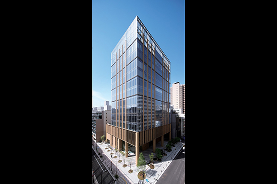 北東外観全景　©近代建築社