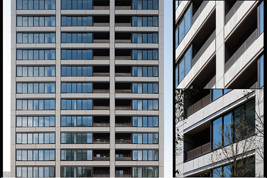 外壁詳細　©川澄・小林研二写真事務所