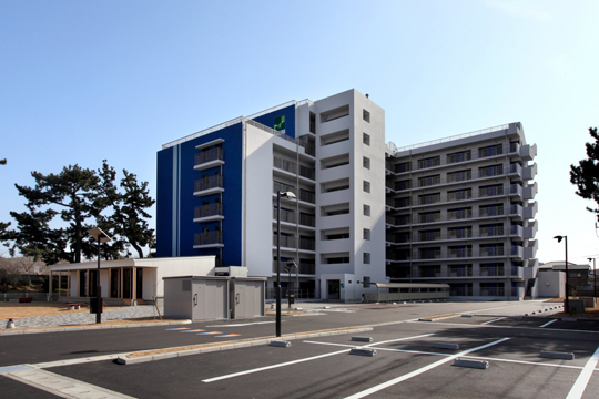 外観（津田松原団地）　©写真のイナトミ