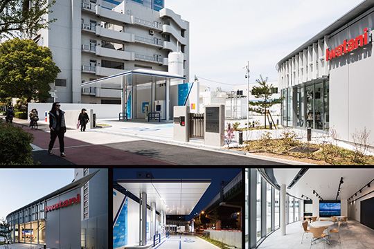 イワタニ水素ステーション 大阪森之宮 ©ヴィブラフォト/浅田 美浩