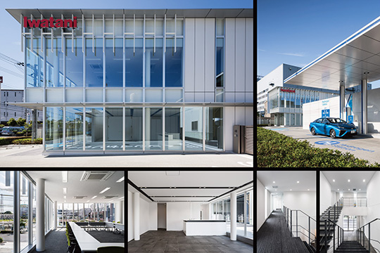 イワタニ水素ステーション 大阪住之江 ©ヴィブラフォト/浅田 美浩