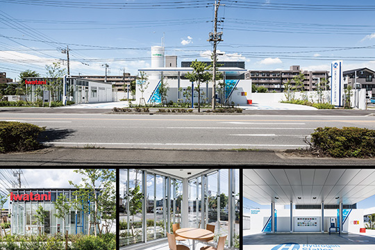 イワタニ水素ステーション 埼玉戸田 ©ヴィブラフォト/浅田 美浩