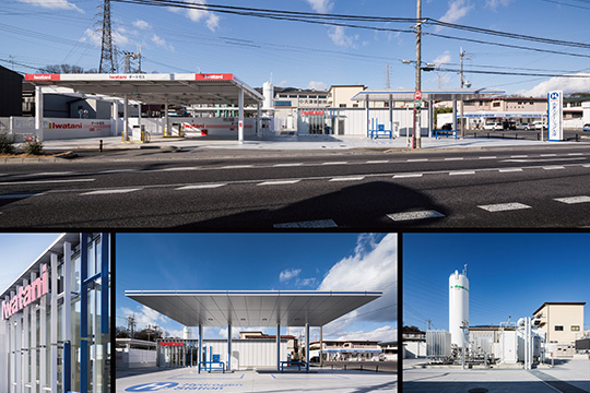 イワタニ水素ステーション 大津 ©ヴィブラフォト/浅田 美浩