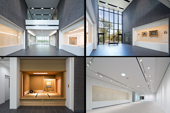 エントランスホール_展示茶室_展示室　©株式会社　伸和