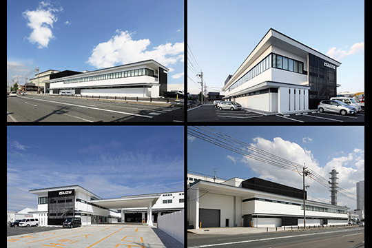 各アングルからの外観　©エスエス大阪