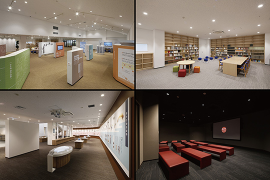 博物館内観2　©エスエス大阪