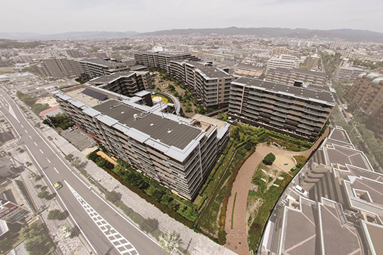 南東鳥瞰　©山崎 浩治