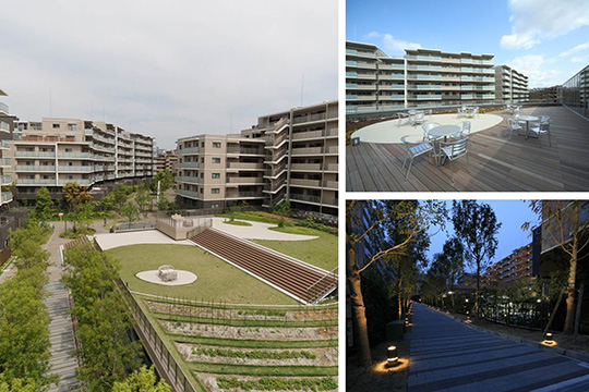 コミュニティ棟外観　©山崎 浩治　芥子 吉富