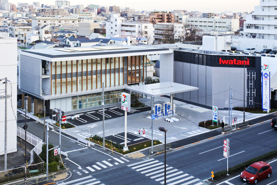 北面外観　©桑水建築写真