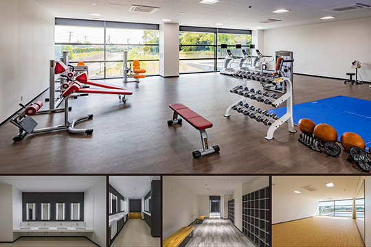 トレーニングルーム他　©伸和/木原慎二