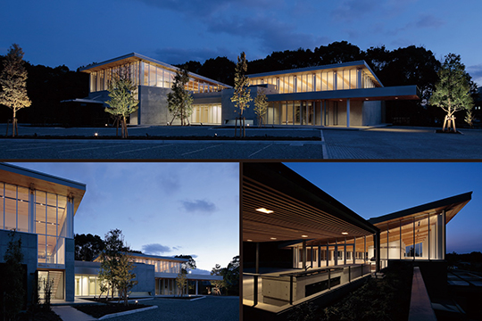 木の温かみを活かした照明計画　　©鳥村鋼一