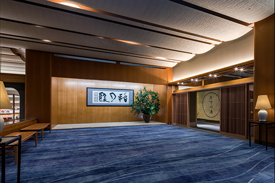 大浴場入口　©田中達彦