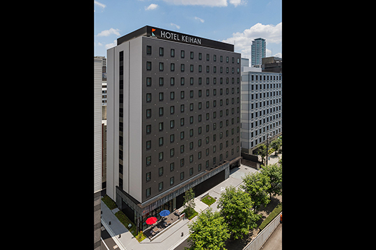 建物鳥瞰（北西面）　©(株)伸和