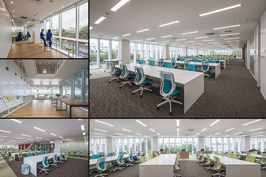 ワンルームのワークプレイス　©(株)伸和