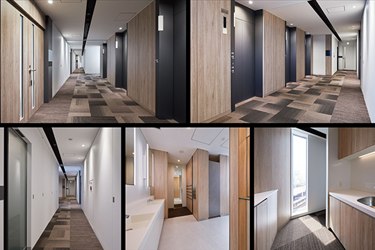 基準階共有部　©ナカサアンドパートナーズ