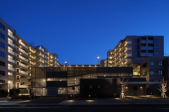 北側外観　©株式会社プライズ　山崎浩治