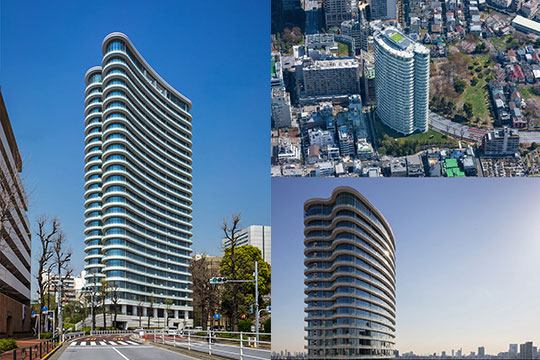 ラウンドフォルムが際立つ新たなランドマーク　©川澄・小林研二写真事務所