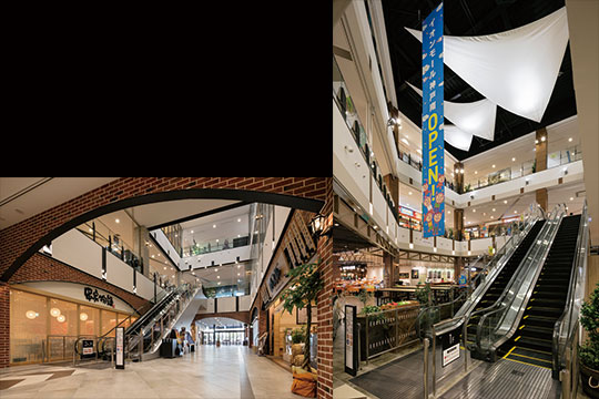 吹抜コート　©(株)エスエス