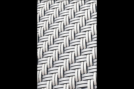 せいろを表現したサインウォール