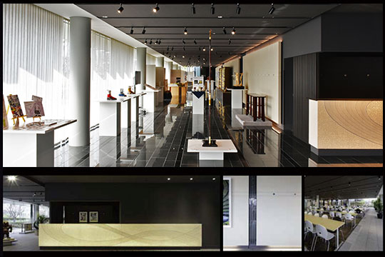 新築棟内観　©SS大阪(下段3枚)