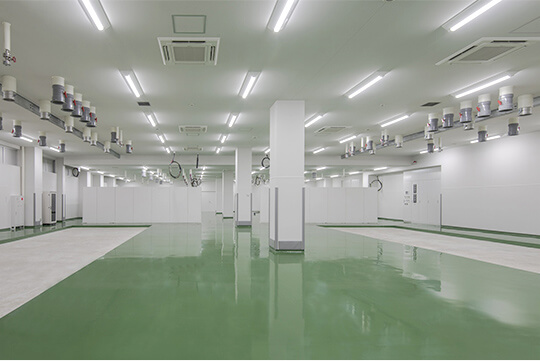 工場エリア ©合田建築写真事務所