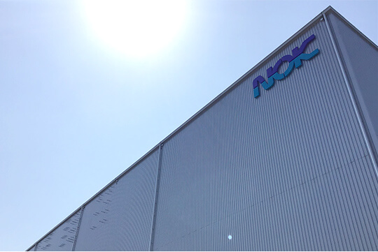 二本松事業場内最高高さの建築 ©大林組