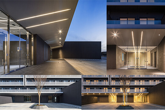 エントランス各所。光に導かれる。 ©川澄・小林研二写真事務所