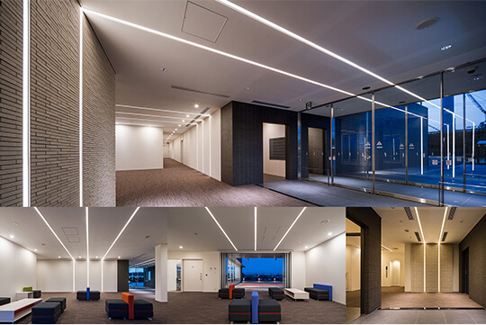 内部各所。光のアーチがつながる。 ©川澄・小林研二写真事務所