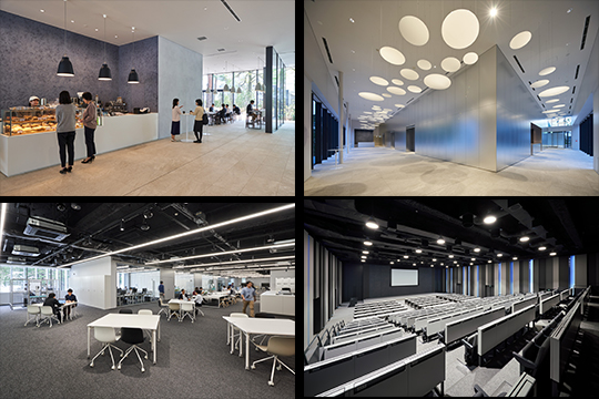 「新たな協創のカタチ」さまざまなステークホルダーを呼び、イノベーションを創生する施設構成 ©吉村 昌也