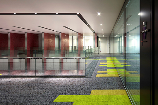 エントランスゲストエリア ©ナカサ＆パートナーズ