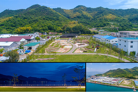 瀬戸内海の島々から紡ぎだされるランドスケープ ©中村啓太郎(建築写)