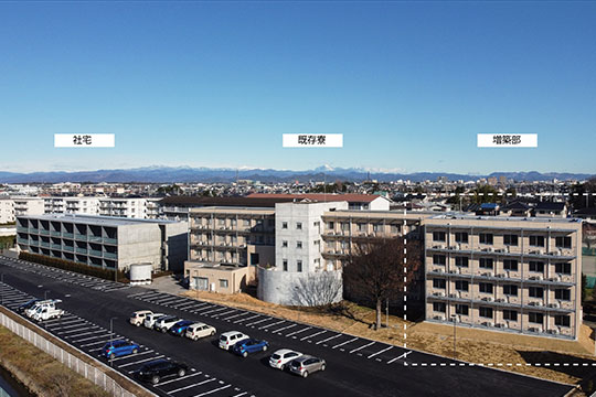 俯瞰（社宅敷地含む） ©︎川澄・小林研二写真事務所