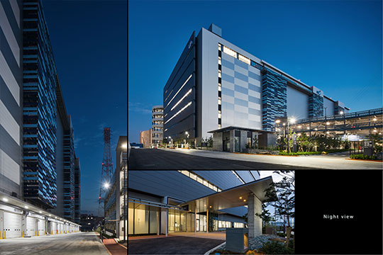 夜景 エントランス ©︎千葉顕弥