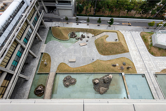 南庭全景 ©提供 香川県