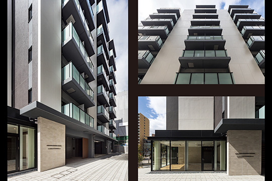 生活感の露出を抑えたバルコニー側外観 ©川澄・小林研二写真事務所