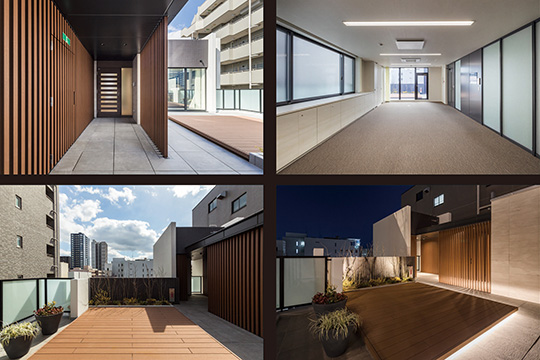 ルーフトップテラス、本部事務所 ©川澄・小林研二写真事務所