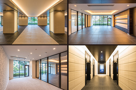 ライブラリー、キッズコーナー、EVホール ©住友不動産指定委託会社