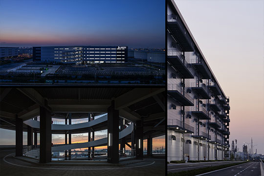 水平線に溶ける夜景 ©︎エスエス東京
