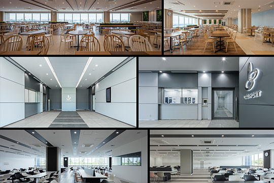 妻面の風景に沿ったカラーテイスト ©︎エスエス東京