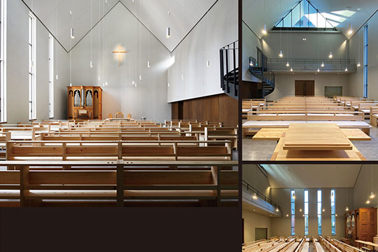 礼拝堂  ©︎ナカサアンドパートナーズ