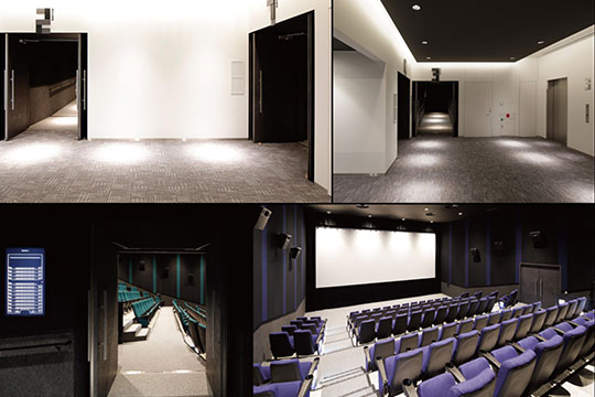 シネマフロア ©︎ナカサ&パートナーズ