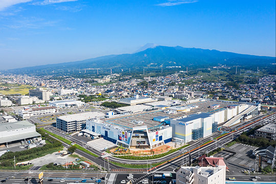 鳥瞰南東面 ©︎ナカサアンドパートナーズ