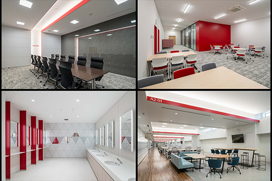 執務エリア ©︎株式会社 川澄・小林研二写真事務所