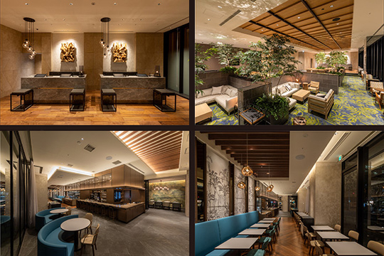 フロント・ロビー・レストラン ©︎伸和