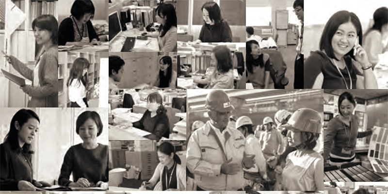 大林組設計部の女性たち